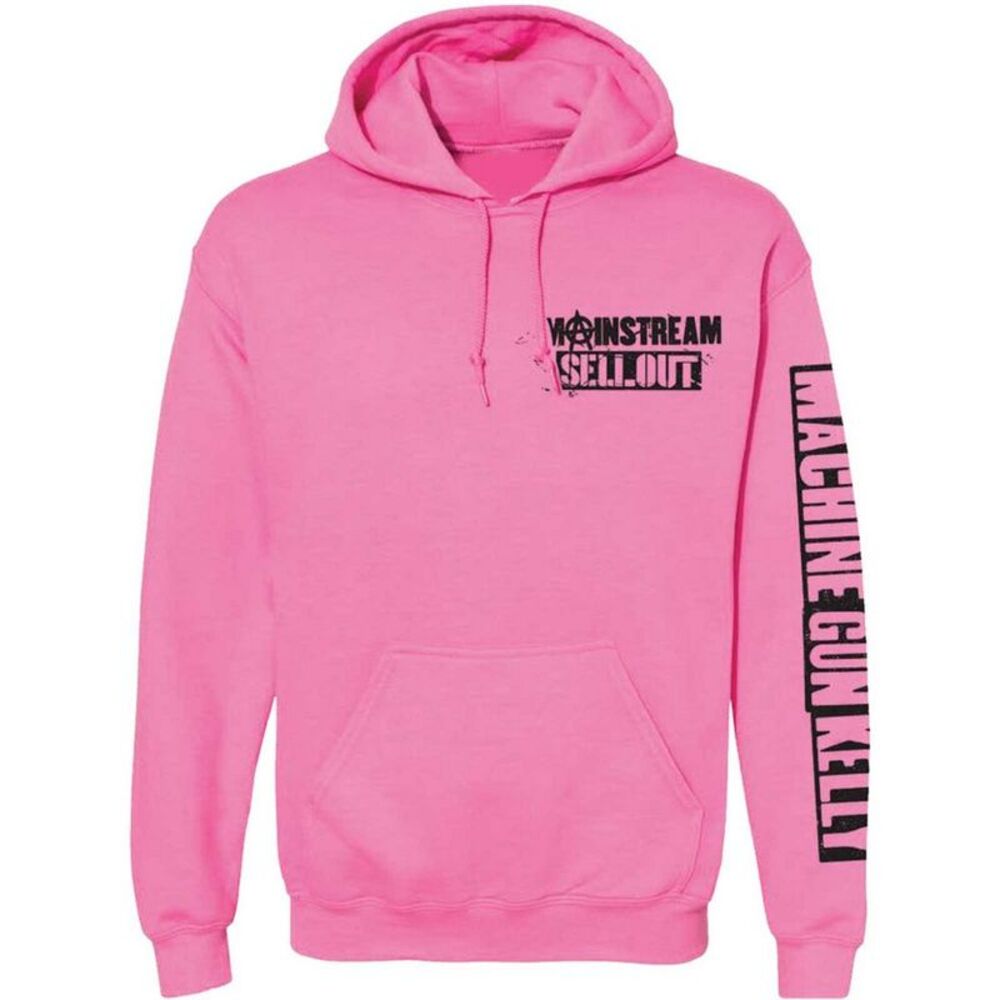 Machine Gun Kelly Unisex Adult Mainstream Sellout Hoodie / Pink
